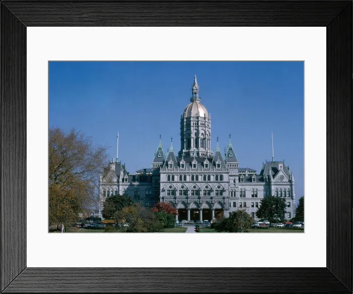 Framed Print : Connecticut State Capitol Building Framed Print : Connecticut State Capitol Building