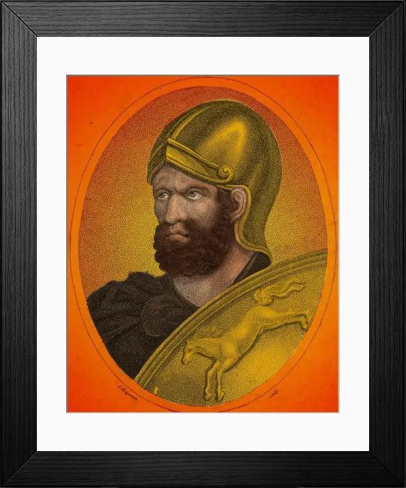 Framed Print : Hannibal, Carthaginian Military Commander Framed Print : Hannibal, Carthaginian Military Commander