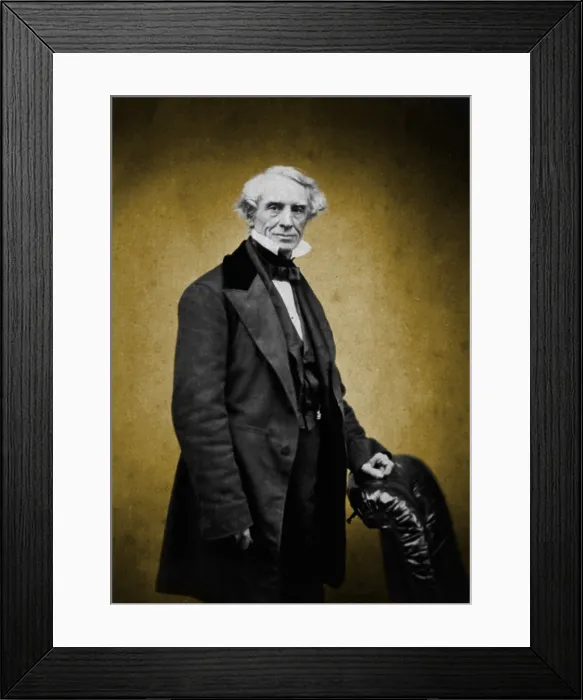 Framed Print : Samuel Morse, American Inventor Framed Print : Samuel Morse, American Inventor