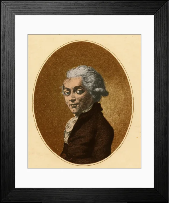 Framed Print : Jean Pierre Blanchard, French Aeronaut