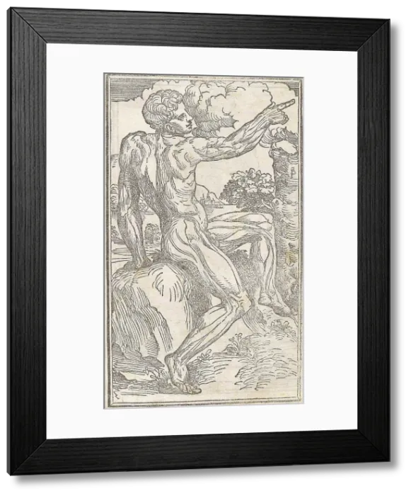 Framed Print : Jacopo Berengario da Carpi, Anatomy Framed Print : Jacopo Berengario da Carpi, Anatomy