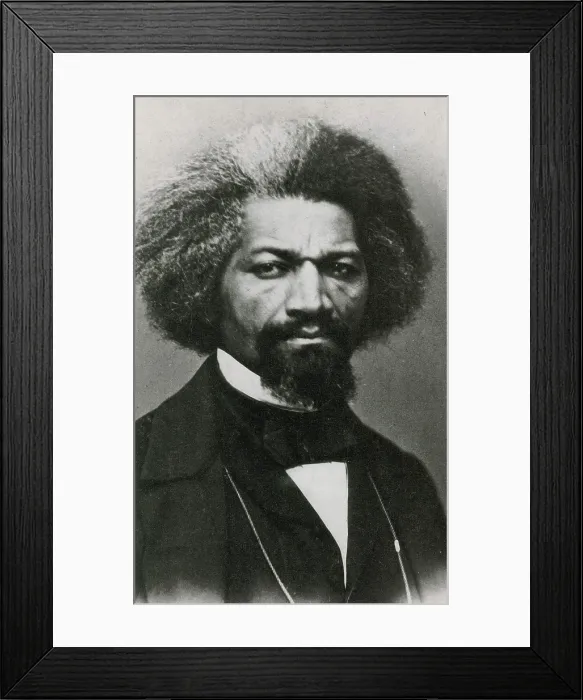 Framed Print : Frederick Douglass, American Abolitionist Framed Print : Frederick Douglass, American Abolitionist