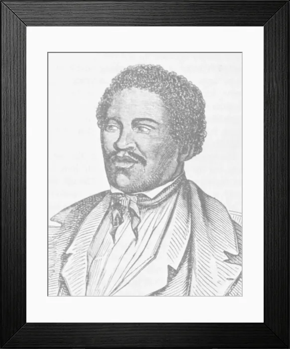 Framed Print : Henry Box Brown, African-American Abolitionist Framed Print : Henry Box Brown, African-American Abolitionist