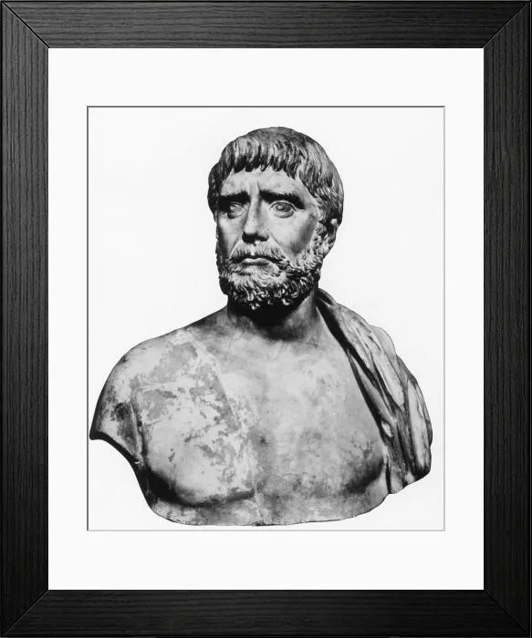 Framed Print : Thales of Miletus, Sage of Greece