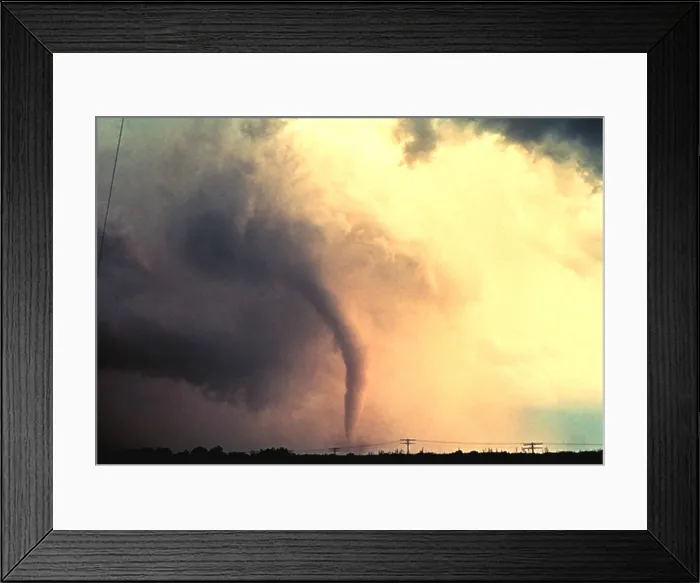 Framed Print : Tornado. A tornado is a violent, dangerous, rotating column of air that Framed Print : Tornado. A tornado is a violent, dangerous, rotating column of air that