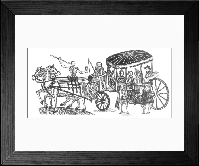 Framed Print : Great Plague of London, 1665 Framed Print : Great Plague of London, 1665