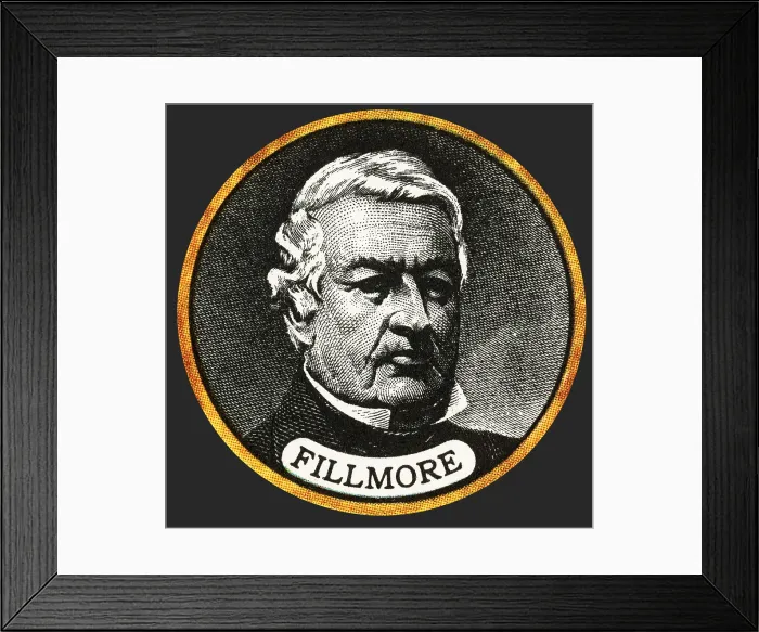 Framed Print : Millard Fillmore, 13th U.S. President Framed Print : Millard Fillmore, 13th U.S. President