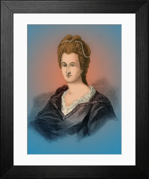 Framed Print : Esther Reed, American Patriot Framed Print : Esther Reed, American Patriot