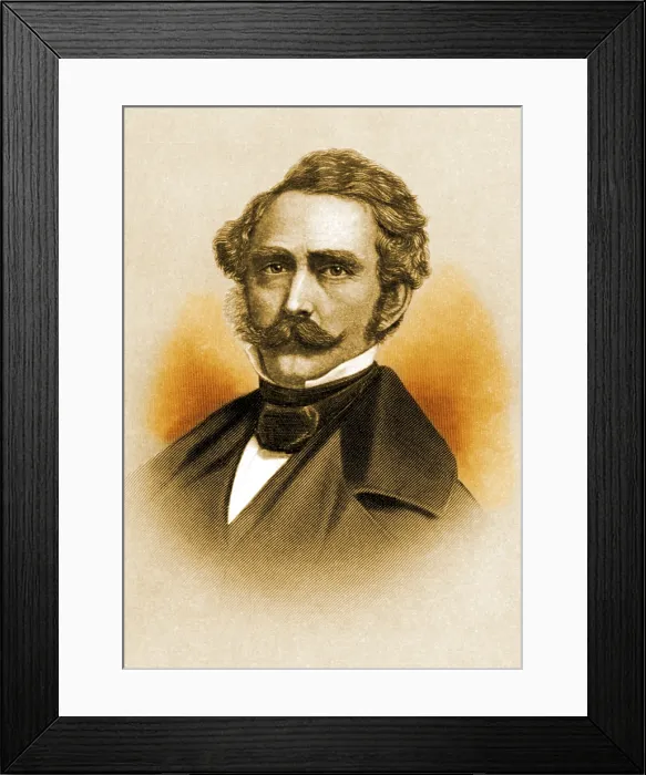 Framed Print : William Morton, American Dentist