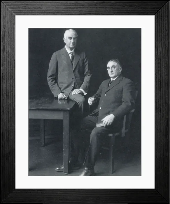 Framed Print : William and Charles Mayo, American Surgeons Framed Print : William and Charles Mayo, American Surgeons