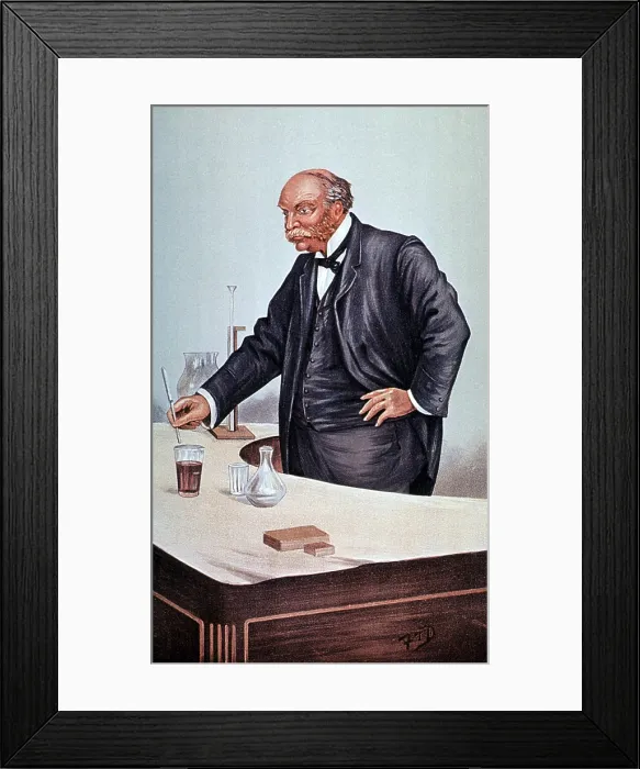 Framed Print : John William Strutt, English Physicist Framed Print : John William Strutt, English Physicist