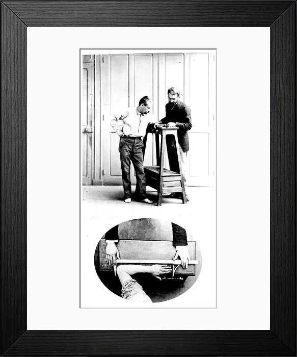 Framed Print : Measurement of the Cubit, Bertillon System Framed Print : Measurement of the Cubit, Bertillon System