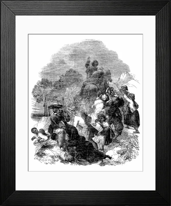 Framed Print : Underground Railroad, 'Guided by the North Star' Framed Print : Underground Railroad, 'Guided by the North Star'