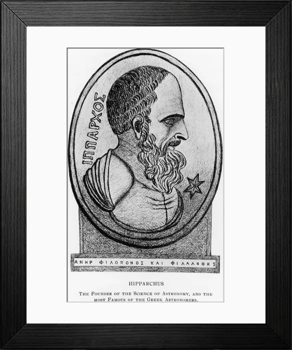 Framed Print : Hipparchus, Greek Astronomer and Mathematician Framed Print : Hipparchus, Greek Astronomer and Mathematician