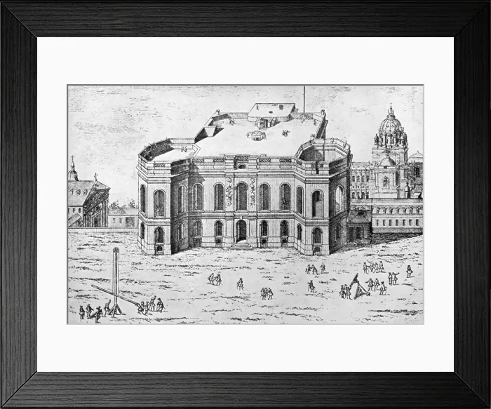 Framed Print : Paris Observatory, 17th Century Framed Print : Paris Observatory, 17th Century