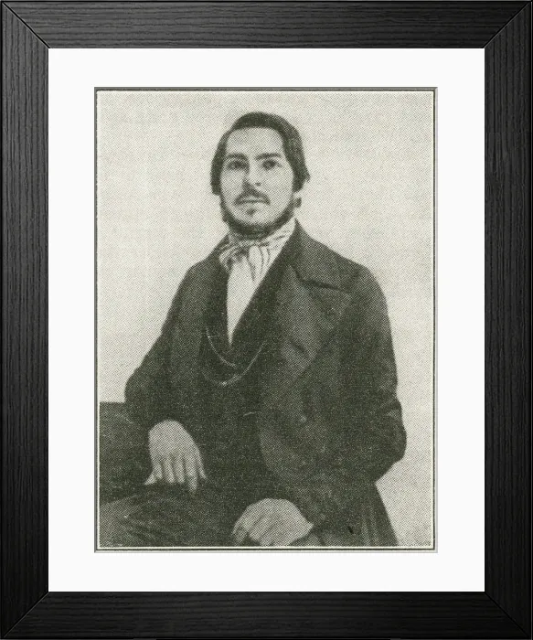Framed Print : Friedrich Engels, German Philosopher