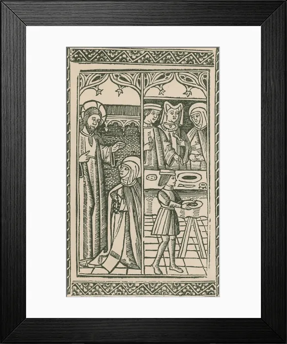 Framed Print : St. Catherine, Italian Philosopher and Theologian Framed Print : St. Catherine, Italian Philosopher and Theologian