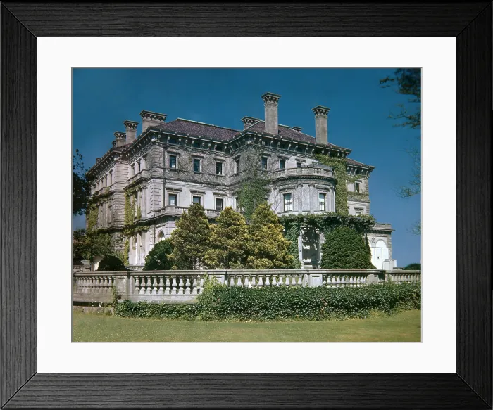Framed Print : The Breakers Mansion Framed Print : The Breakers Mansion