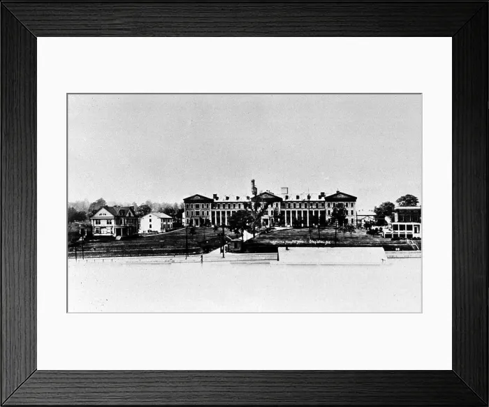 Framed Print : Marine Hospital, Staten Island, NY Framed Print : Marine Hospital, Staten Island, NY