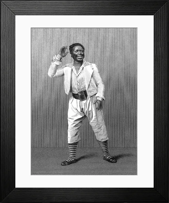 Framed Print : Ira Aldridge, American Actor and Playwright Framed Print : Ira Aldridge, American Actor and Playwright