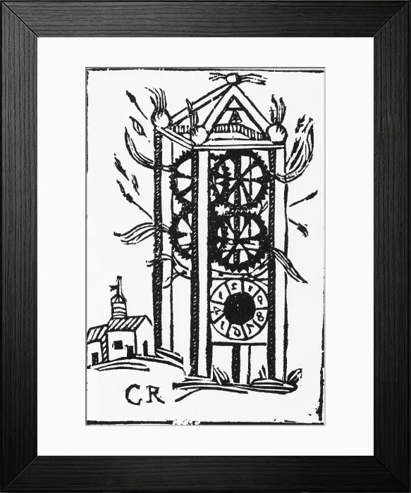 Framed Print : Early Clock Framed Print : Early Clock