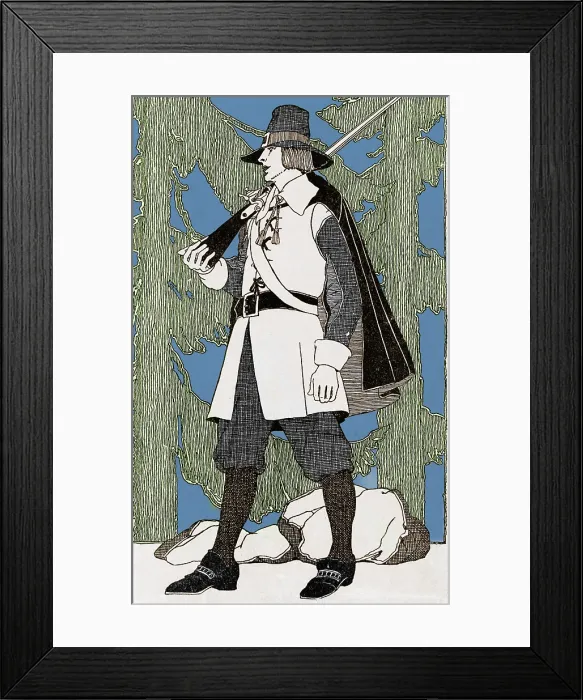 Framed Print : Puritan Clothing, 1620 Framed Print : Puritan Clothing, 1620