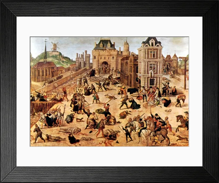 Framed Print : St. Bartholomew's Day Massacre, 1572 Framed Print : St. Bartholomew's Day Massacre, 1572
