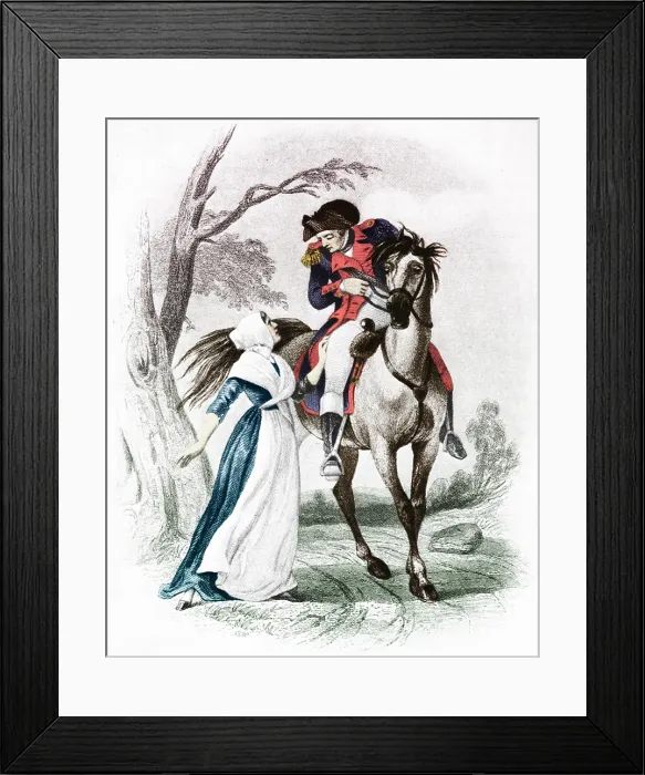 Framed Print : Lydia Darragh, American Patriot Framed Print : Lydia Darragh, American Patriot