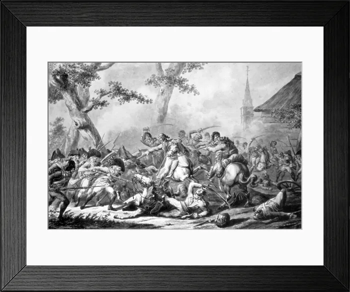 Framed Print : Napoleonic Wars, Dragoons Framed Print : Napoleonic Wars, Dragoons