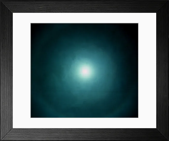 Framed Print : Halo at 22 1 / 2 degrees around overhead sun