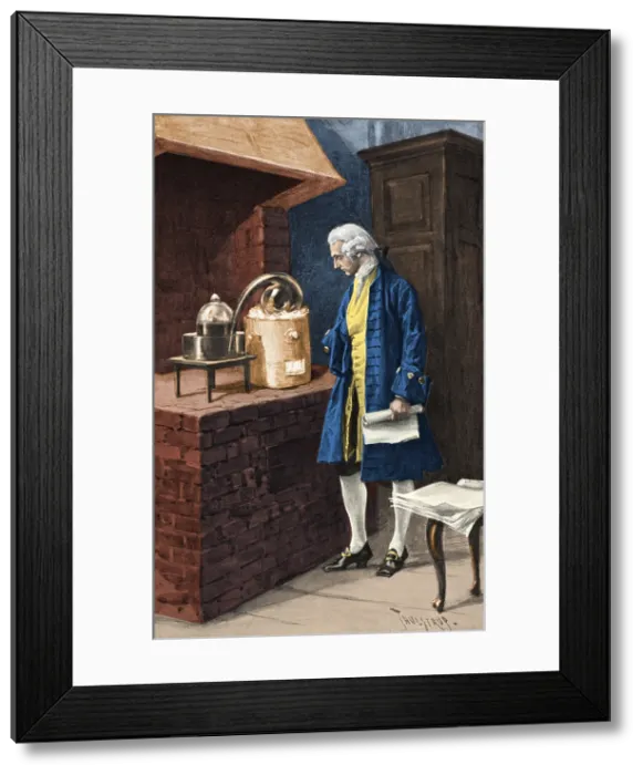 Framed Print : Antoine-Laurent Lavoisier, French Chemist