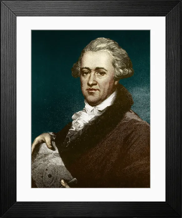 Framed Print : William Herschel, German-British Astronomer Framed Print : William Herschel, German-British Astronomer