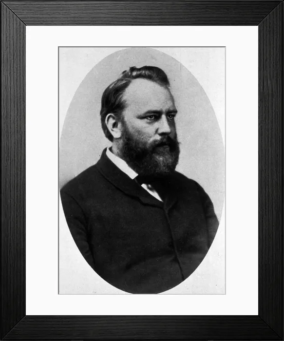 Framed Print : Theodor Billroth, German-Austrian Surgeon Framed Print : Theodor Billroth, German-Austrian Surgeon