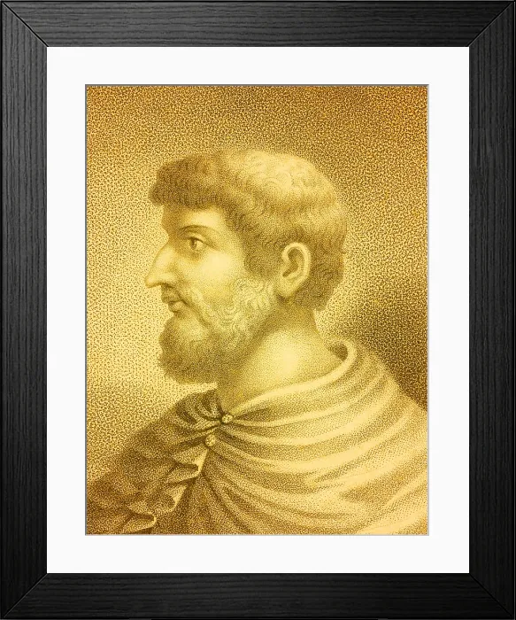 Framed Print : Callimachus, Ancient Greek Poet and Scholar Framed Print : Callimachus, Ancient Greek Poet and Scholar