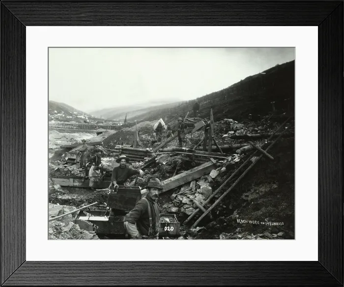 Framed Print : Mining for Gold Framed Print : Mining for Gold