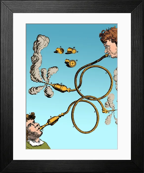 Framed Print : Medicinal Tobacco Enema Framed Print : Medicinal Tobacco Enema