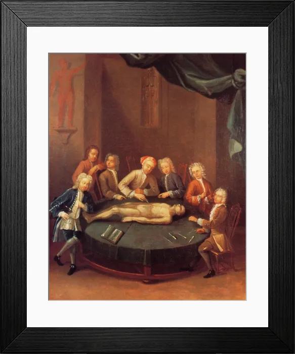 Framed Print : William Cheselden, English Anatomist