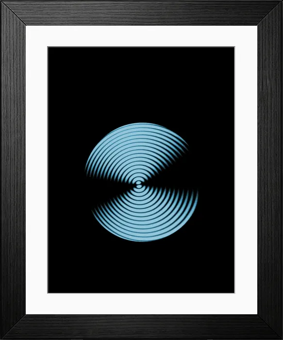 Framed Print : Interference from Topaz Framed Print : Interference from Topaz