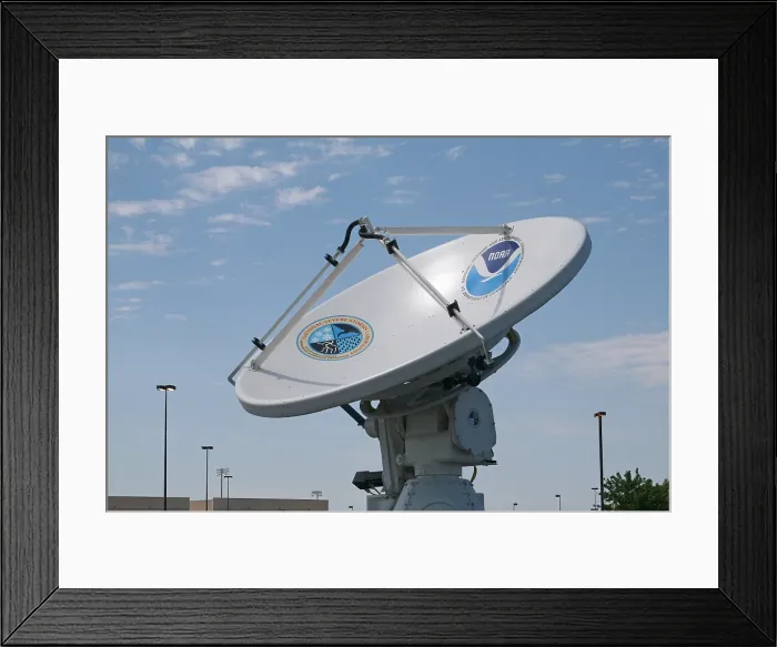 Framed Print : NO-XP Radar Antenna Framed Print : NO-XP Radar Antenna