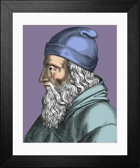 Framed Print : Aristotle, Ancient Greek Philosopher