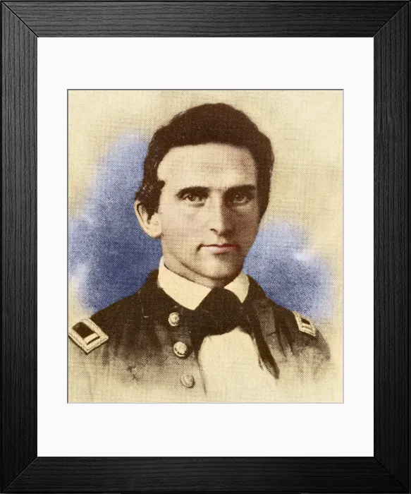 Framed Print : Stonewall Jackson, Confederate General Framed Print : Stonewall Jackson, Confederate General