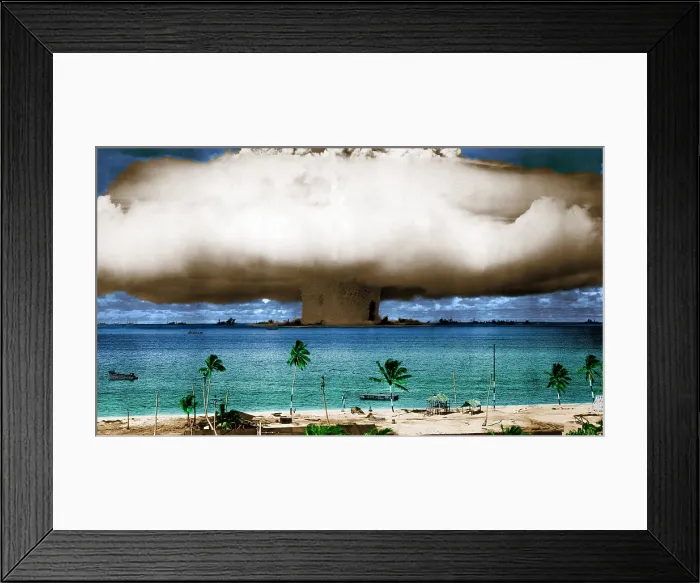 Framed Print : Operation Crossroads BAKER, 1946 Framed Print : Operation Crossroads BAKER, 1946