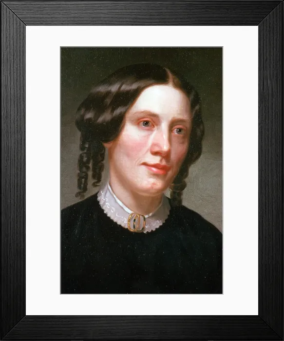 Framed Print : Harriet Beecher Stowe, American Author of Uncle Tom's Cabin Framed Print : Harriet Beecher Stowe, American Author of Uncle Tom's Cabin