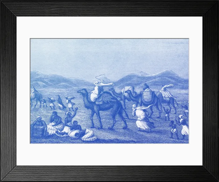 Framed Print : Desert Sandstorm, the Enemy of Caravans Framed Print : Desert Sandstorm, the Enemy of Caravans