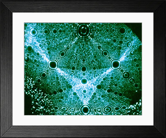 Framed Print : X-Ray Diffraction of Platinum Framed Print : X-Ray Diffraction of Platinum