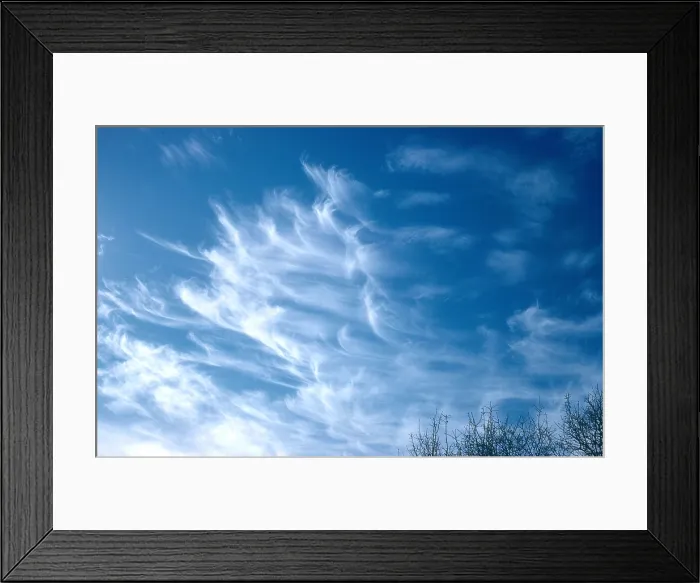 Framed Print : Cirrus Cloud Framed Print : Cirrus Cloud