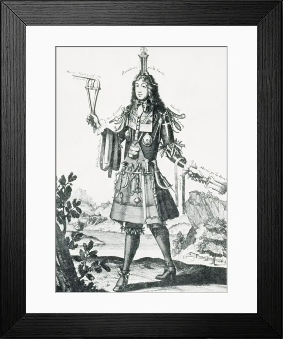 Framed Print : Surgeon, 17th Century