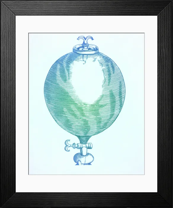 Framed Print : Robert Boyle's air pumps