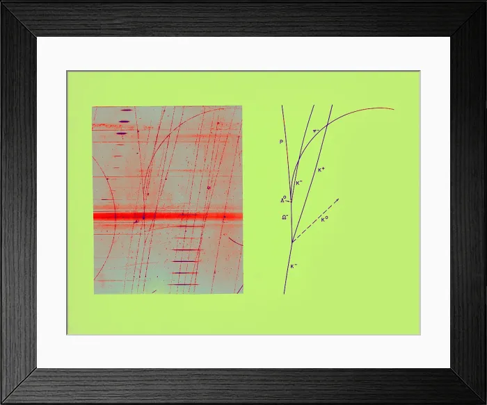Framed Print : Omega Particle, 3rd Observation Framed Print : Omega Particle, 3rd Observation
