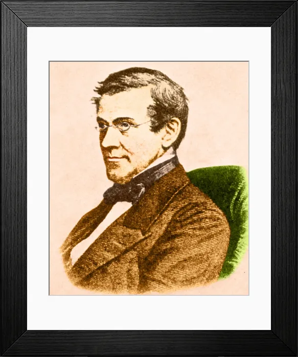 Framed Print : Charles Wheatstone, English Inventor Framed Print : Charles Wheatstone, English Inventor